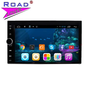 

Roadlover Android 6.0 Car Media Center Player For 2 Din Universal For Hyundai For Honda Stereo GPS Navigation Auto Radio NO DVD