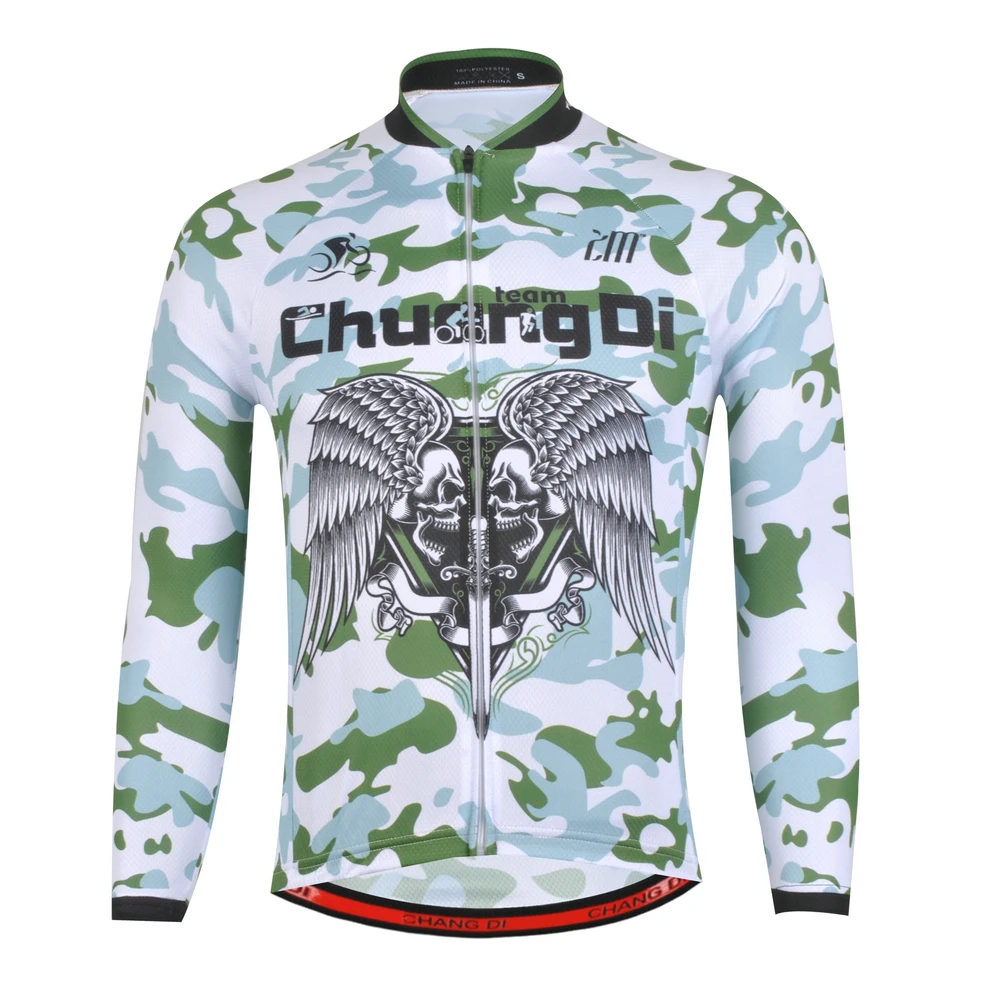 

ZM hawks team cycling jersey thermal fleece ciclismo maillot long sleeve winter warm cycling clothing mtb Ropa ciclismo invierno