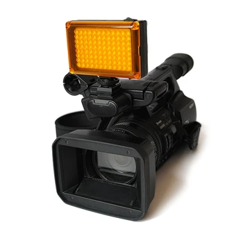

96 LED Panel Photography Lighting Video Light Photo Fill Light on Camera Video Hotshoe LED Lamp for Nikon Camera Camcorder DSLR
