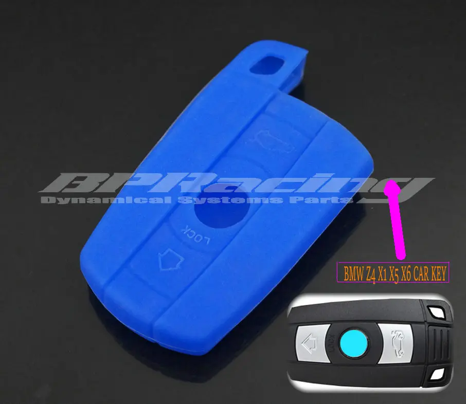 

Silicone Remote Control Car Key Case Key cover for BMW 3 5 6 Series Z4 X1 X5 X6