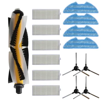 

Filters Brushes Rags For Proscenic VSLAM-811GB VSLAM-911SE Parts Spare Useful
