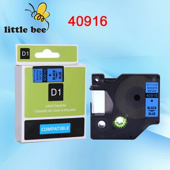 

Compatible Black on blue 40916 9mm label tapes for dymo label printers