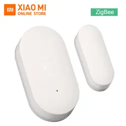 Оптовая продажа Оригинальный xiaomi дверной оконный датчик карманный размер xiaomi умный дом комплекты сигнализация работа с шлюзом mi jia mi Home app