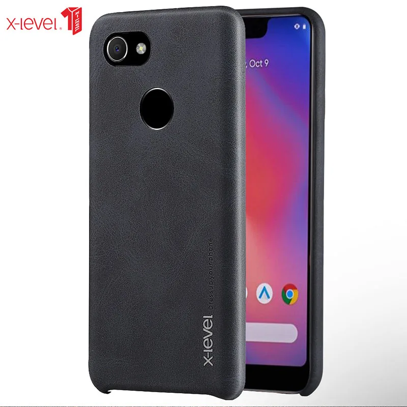 Чехол X Level для Google Pixel 3 XL оригинальный винтажный роскошная Обложка на заднюю