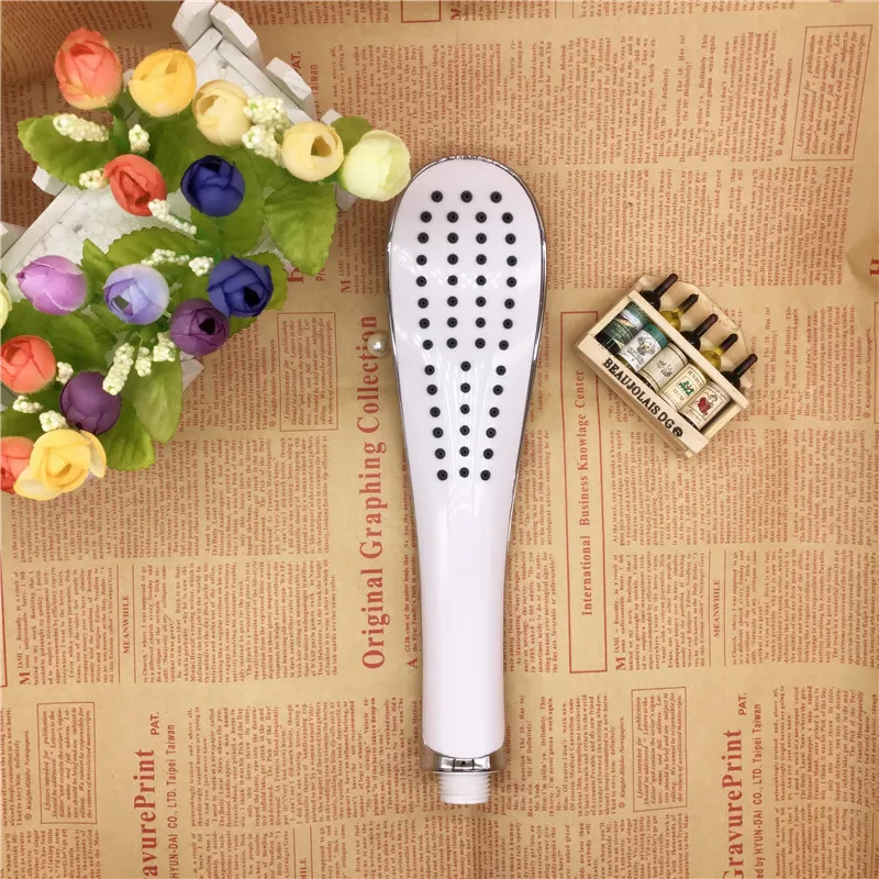 

PVIOLIS Shower Bathroom Water Saving Shower Head Handheld High Prssure Shower Head Rainfall Chrome Plated Chuveiro Ducha