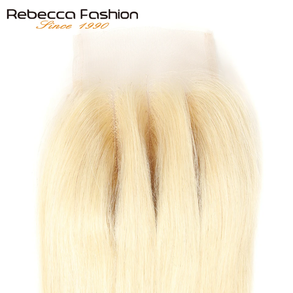 Rebecca-Fashion-613-Blonde-Bundles-With-Closure-Braziian-100-Remy-Straight-Human-Hair-3-Bundles-With (4)
