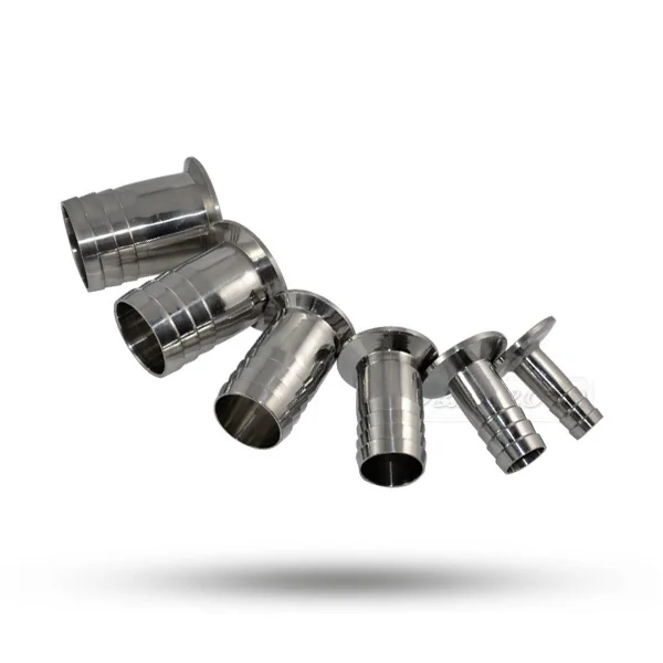 MEGAIRON 1/2 &quot12 мм санитарный шланг Барб фитинг тройной зажим тип 50 5 наконечник