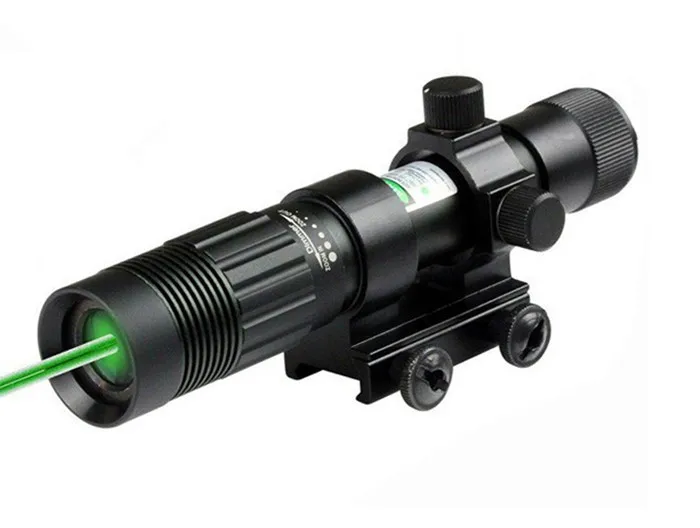 

2016 Direct Selling New Colimador Jacht Caccia Tactical Laser Flashlight Combo Sight Adjustable Designator 21mm Rail Hunting