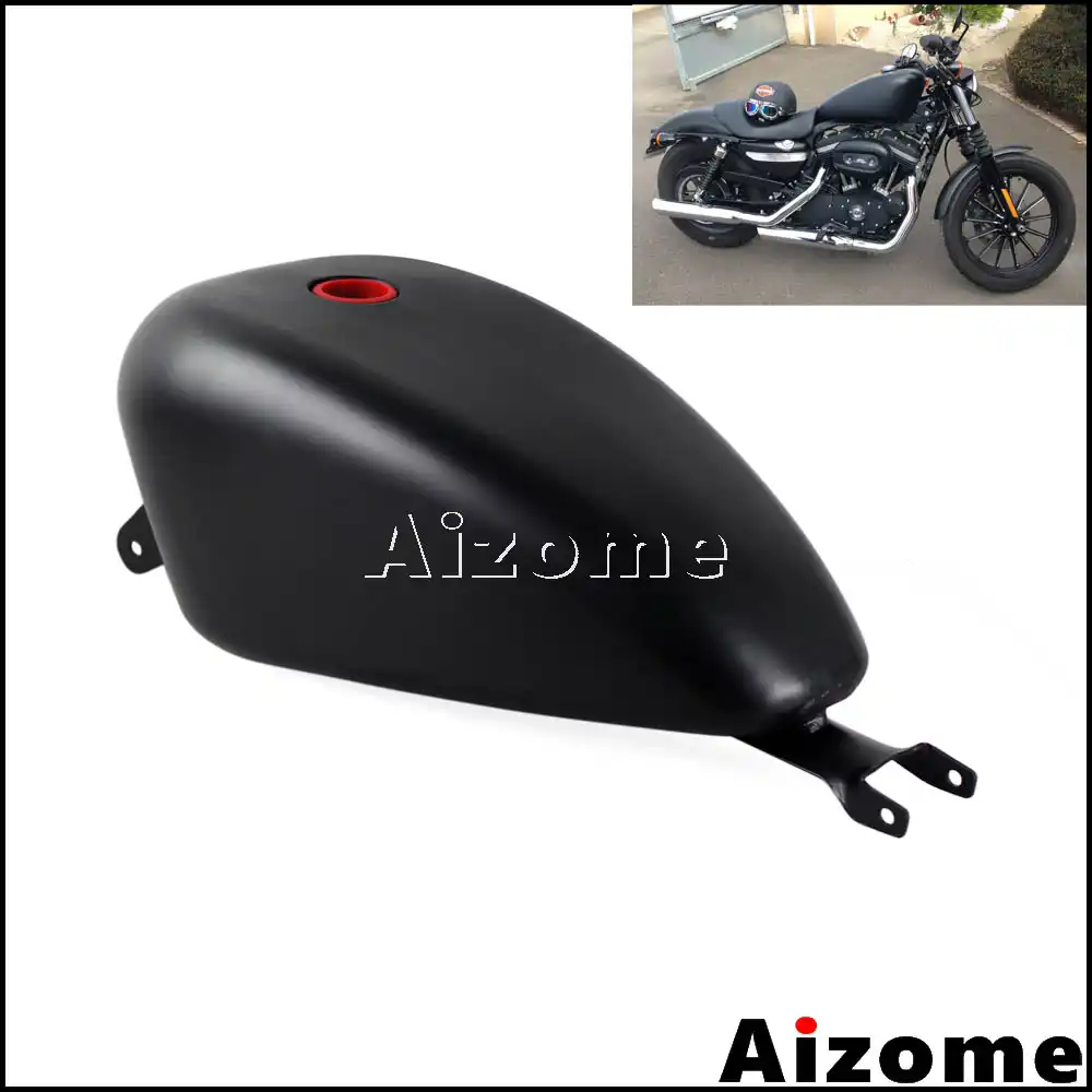 Motorcycle Fuel Tank 3.3 Gallon Fuel Gas Tanks for Harley Sportster XL