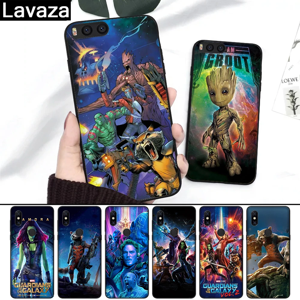 

Lavaza Guardians for Galaxy Design Silicone Case for Xiaomi Redmi 4A 4X 5A S2 5 Plus 6 6A Note 4 Pro 7 Prime Go