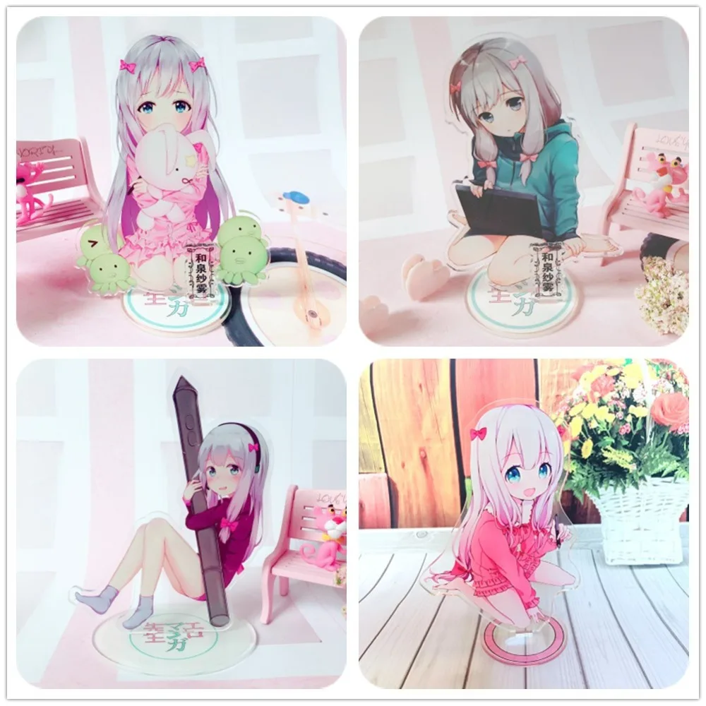

Anime Eromanga Sensei Izumi Sagiri Cute Acrylic Stand Figure Desktop Decoration Collection Model Toy Doll Gifts Cosplay
