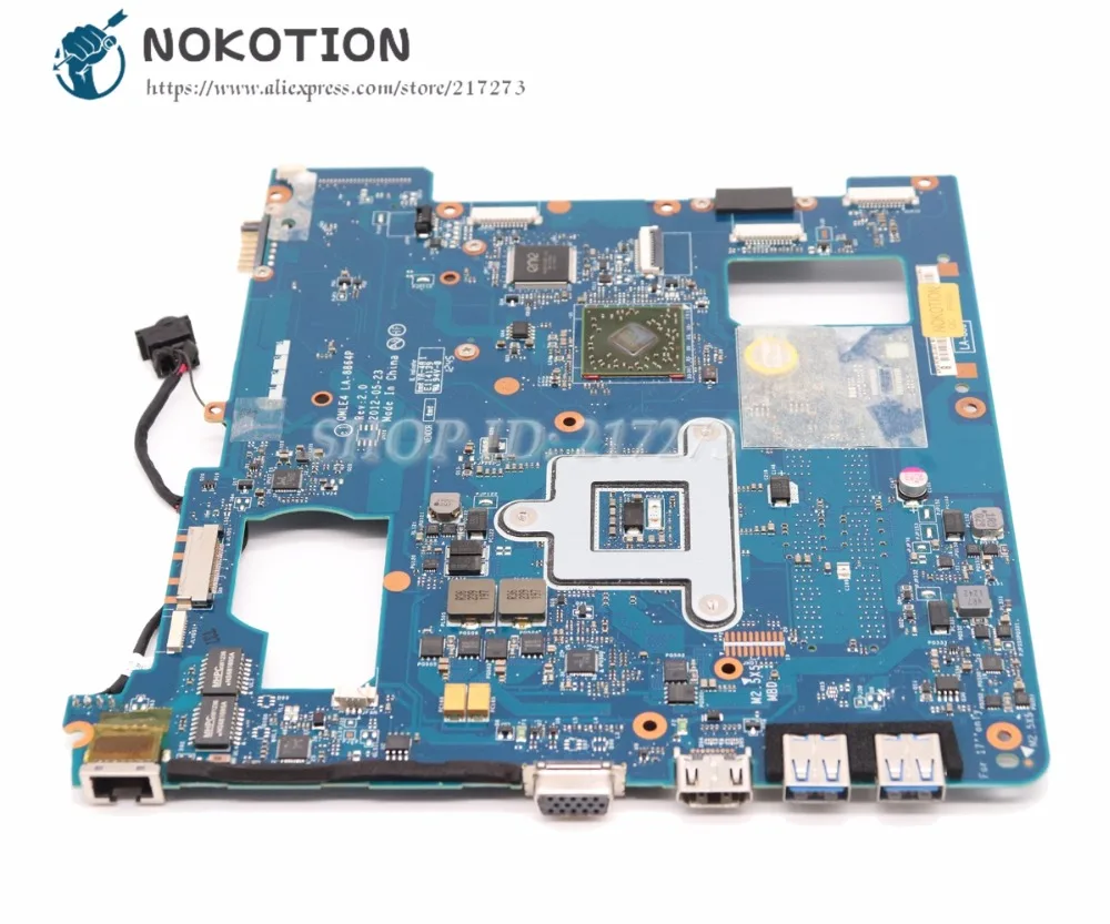 NOKOTION для samsung NP365 NP365E5C NP355V5C Материнская плата ноутбука QMLE4 LA-8864P BA59-03399A BA59-03565A основная плата DDR3