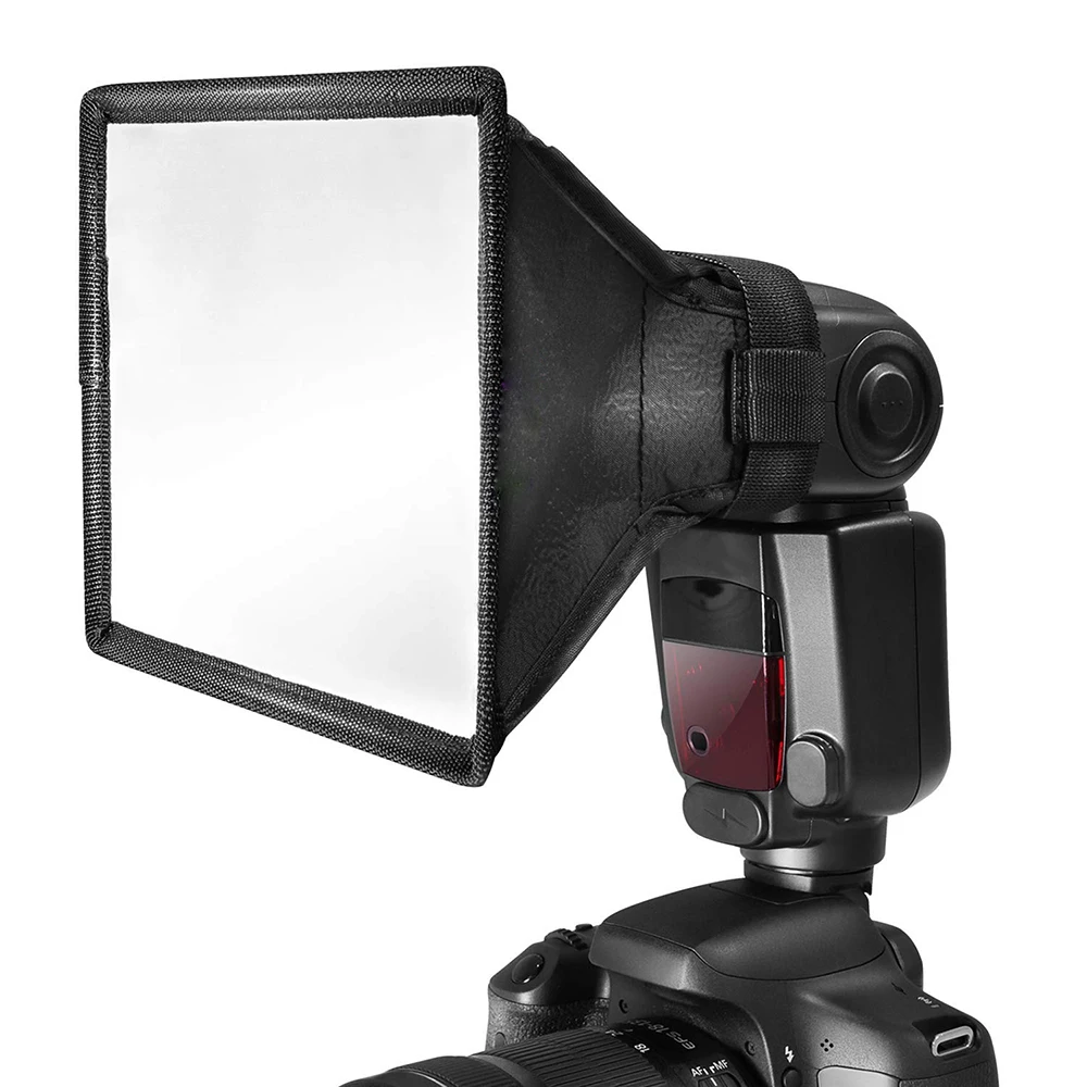 

30x20cm/17x15cm Universal Collapsible Flash Diffuser Light Softbox for Nikon Canon Sigma Sony Yongnuo Godox Speedlight