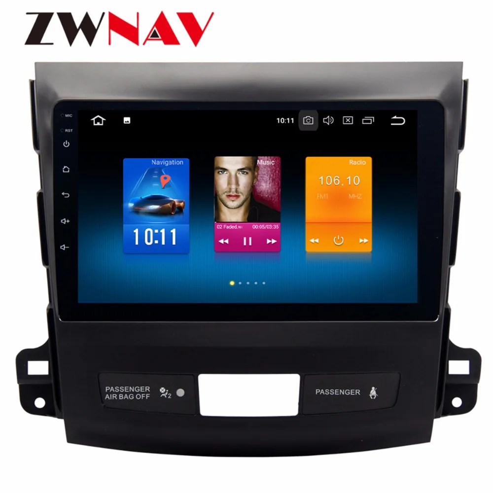 Top 9 inch Android 8.0 7.1 Car GPS Player For Mitsubishi Outlander 2007-2011 Octa Core 4 GB+32GB Radio Auto Multimedia GPS NAV Wifi 1 Top 9 inch Android 8.0 7.1 Car GPS Player For Mitsubishi Outlander 2007-2011 Octa Core 4 GB+32GB Radio Auto Multimedia GPS NAV Wifi 1