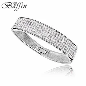 

Crossfit Pulseiras Hand Bracelet Bangles Nigerian wedding African Jewelry Crystals from Swarovski