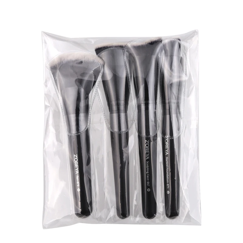 4 шт. профессиональные кисти для нанесения основы под макияж|brush set professional|make brush