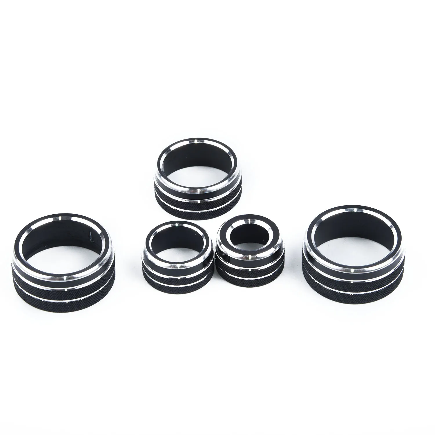 

Car Black Air Conditioning Audio Function Button Covers Trim For Toyota Camry XV70 Accessories