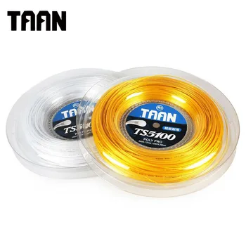 

TAAN TS5100 1.25mm Tennis Racket Polyester String Training String Sport 200m Reel White Durable Tennis String for Tennis Sport