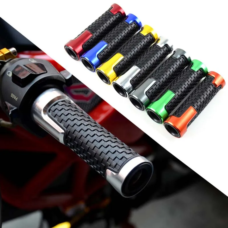 

22MM CNC Motorcycle Handle Grips Racing Handlebar Grip Motorcycle Handle Bar Caps / Handlebar Grips Racing Moto Racing Grips