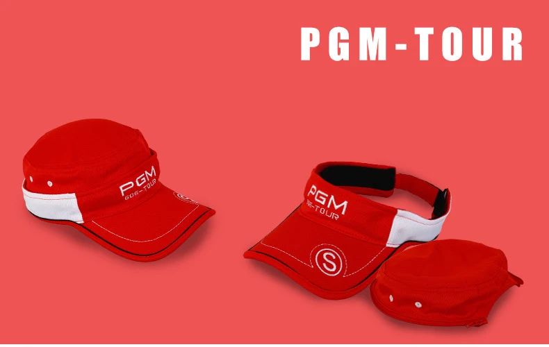 PGM гольф кепка для мужчин Унисекс Один размер на молнии Съемная дышащая быстросохнущая мужская плоская верхняя военная шляпа бренда Gorra Plana солнцезащитный козырек