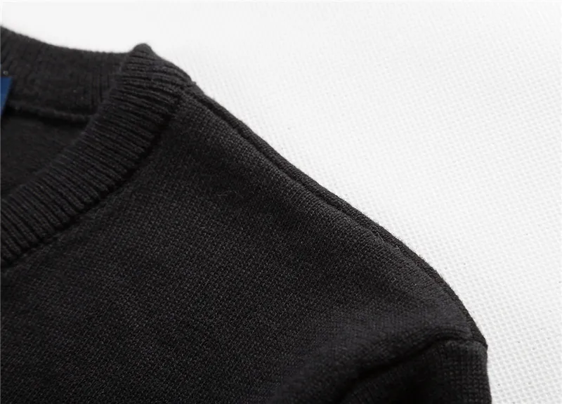 Весна Новые Вязаные Свитера Осень мужские деловые хлопковые свитера мужские свитера для отдыха с v-образным вырезом фирменная одежда