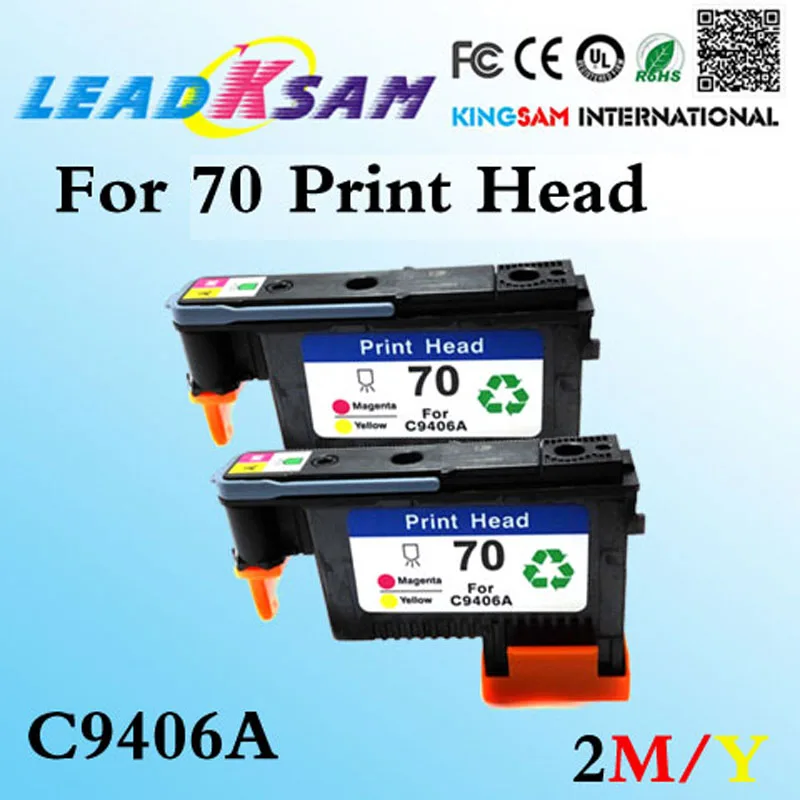 Печатающая головка совместимая с hp70 C9406A печатающая Designjet Z2100/Z5200 Z3100 Z3200 Photosmart PRO B9180