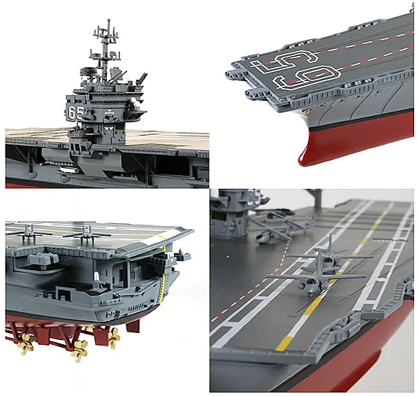 FOV 1/700 масштаб военная модель игрушки USS предприятие CVN-65 авианосец литой металлический военный корабль модель игрушки для сбора