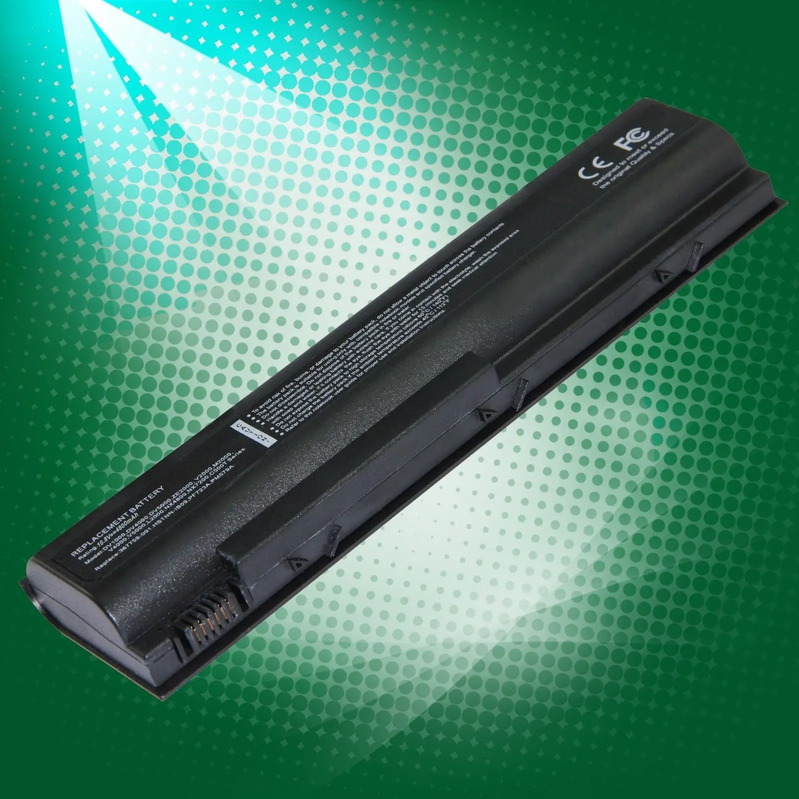 Replacement Laptop Battery for HP Pavilion DV1000 DV1200 DV1300 DV1400