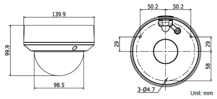 Hikvision Многоязычная ds 2cd2735f is 3mp купольная ip камера Камера H.265 ИК 30 м Поддержка