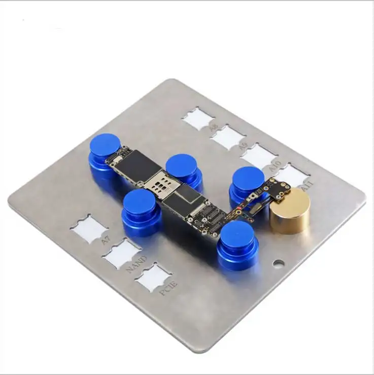 

Magnetic Mobile Phone Board Repair Fixture PCB Holder Work Station Platform Fixed Support Clamp Board Soldering DIY Repair Tool