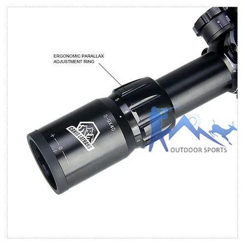Canis Latrans High Qaulity 3 9x40FIRF прицел для охоты OS1 0285|scopes for hunting|rifle scope huntingrifle |