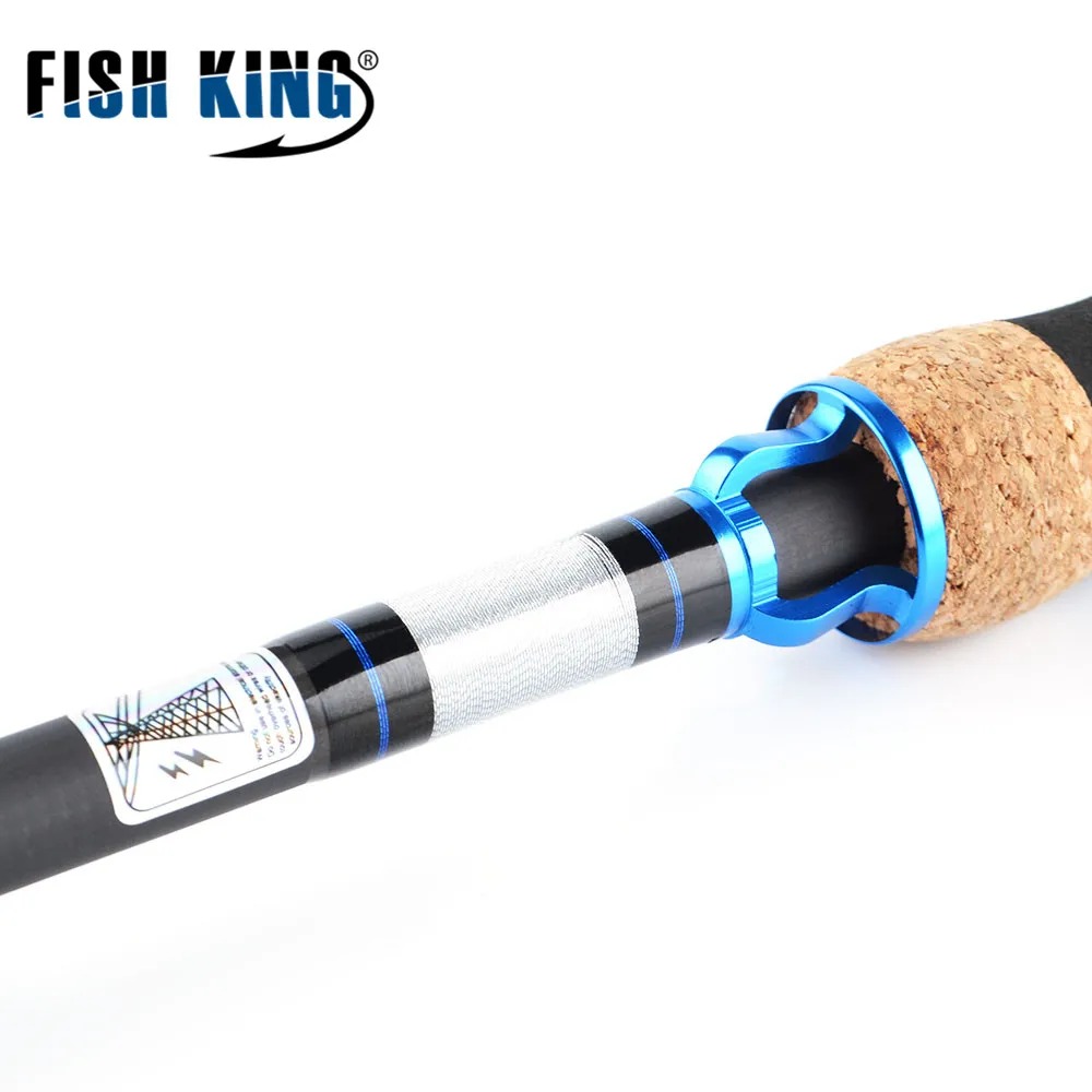 FISH KING, углеродная мягкая спиннинговая приманка, удочка, приманка, вес 15-40 г, 2,1 М-2,7 м, 4 секции, для приманки, для рыбалки