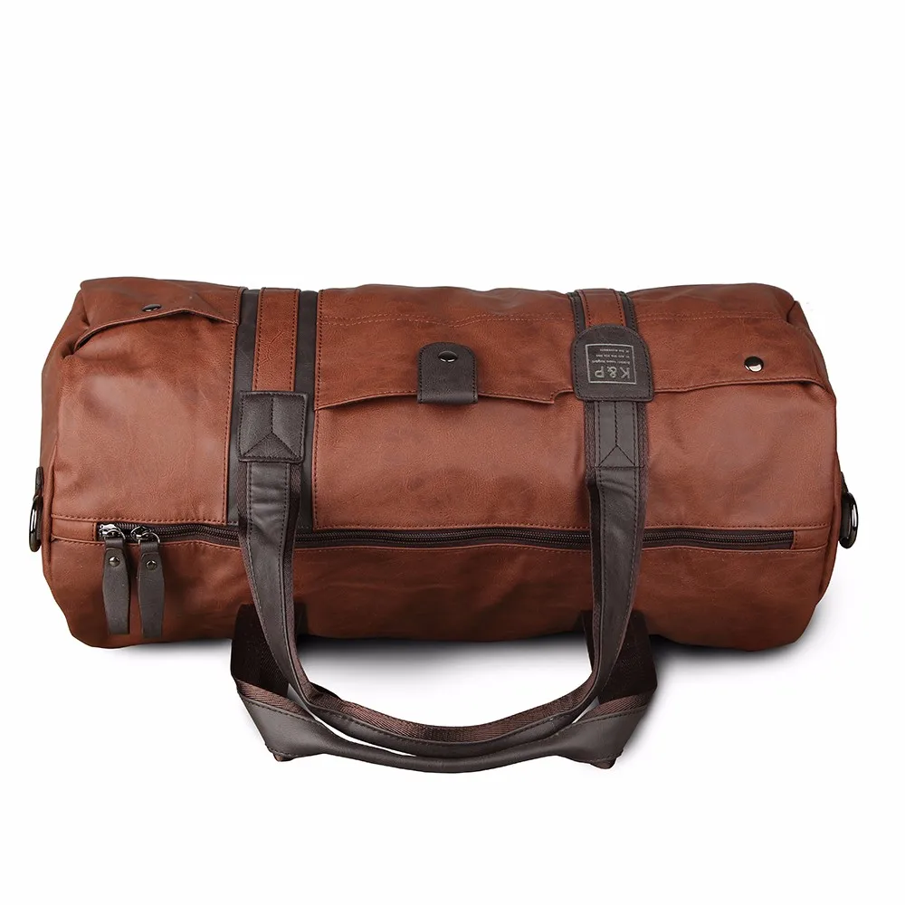 Высоко- качественная Кожа PU простые сумки путешествий Сумка для багажа для мужчин L483