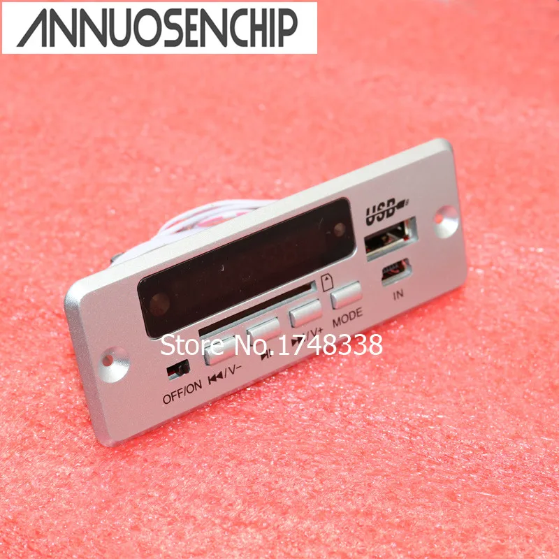 

[Digital] electronic diy kit lossless WAV decoder board MP3 decoder board player with FM radio 6-12V
