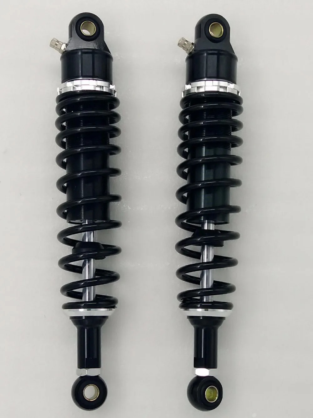 2pcs Universal 340mm Motorcycle 7mm spring nitrogen Rear Shock Absorber