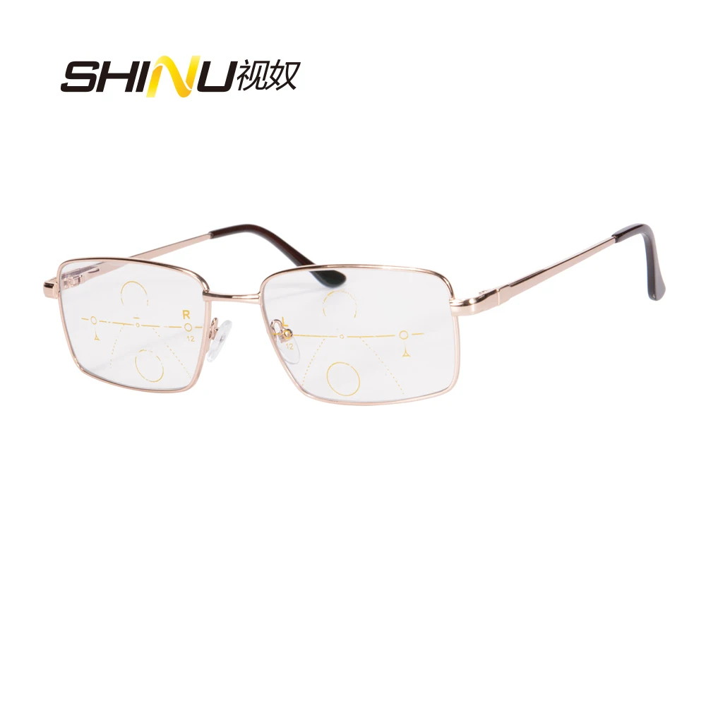 amp; Multi Asymptotische Großhandel paket Objektiv Sehen Lesen Unisex Lesebrille Weit Fokus Teile 2 Reader Progressive Können Brillen wXX640rq