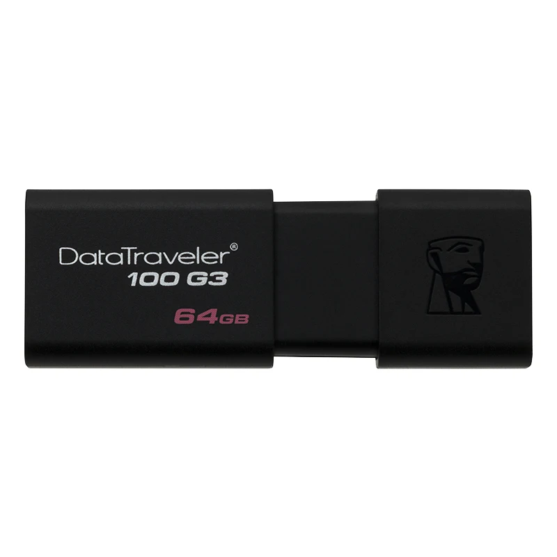 Kingston USB флеш-накопители 64 Гб USB 3,0 DT100G3 флэш-накопитель высокоскоростной Флэш накопитель 64 ГБ cle USB флеш-накопитель