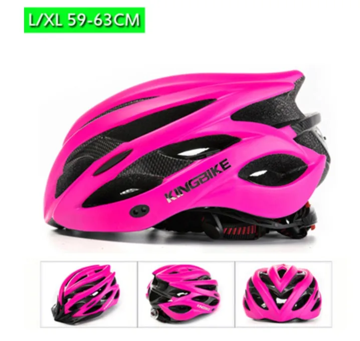 Новинка, велосипедный шлем, велосипедный шлем MTB, дорожный, для женщин, мужчин, цельный, ультралегкий, для горного велосипеда, шлем, capacete ciclismo - Цвет: PINK-XL