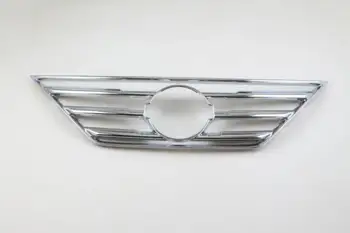 

Car styling ABS Chrome Car Front Grill Grille Cover Trim Sticker For Nissan Altima (Teana) Facelift 2016