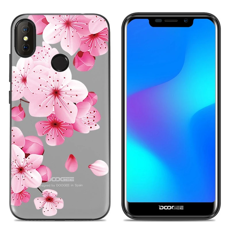 Чехол для телефона Doogee X70 5 дюймов модный дизайн художественный окрашенный ТПУ