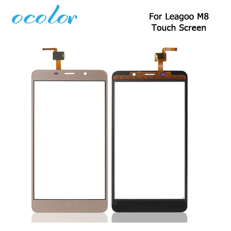 

ocolor For LEAGOO M8 M8 Pro Touch Screen Touch Panel Perfect Repair Parts for LEAGOO M8 M8 pro Phone Digitizer