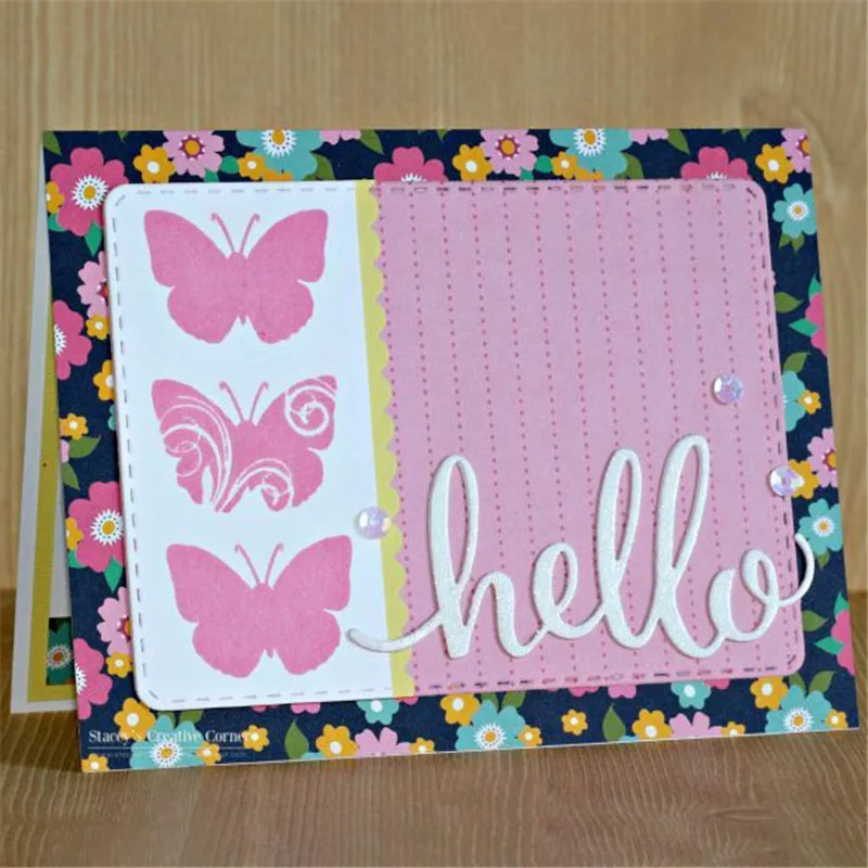 

Naifumodo Butterfly Metal Cutting Dies Scrapbooking for Card Making DIY Embossing Cuts New Craft Dies