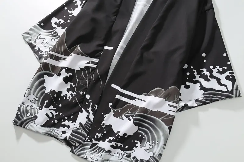Japanese Dragon Printed Kimono Jackets 4