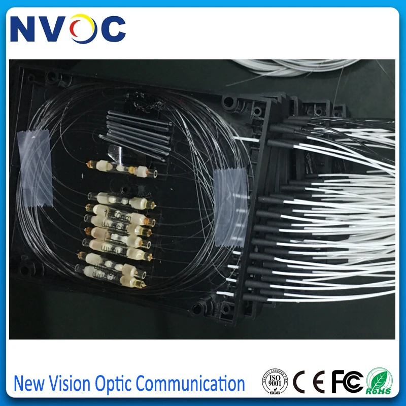 Бесплатная доставка Волоконно оптический 2 канальный CWDM Mux Demux модуль 1310 1490nm с LC SC