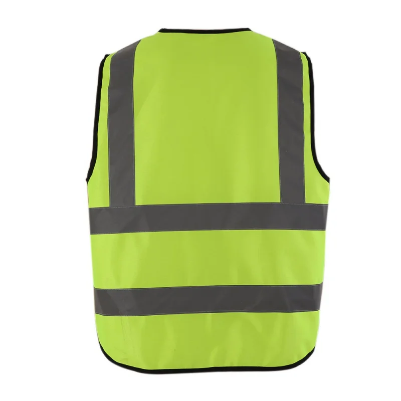 Жилет безопасности высокая видимость Светоотражающая застежка куртка безопасности Открытый Велоспорт жилет Рабочая Униформа спортивная одежда