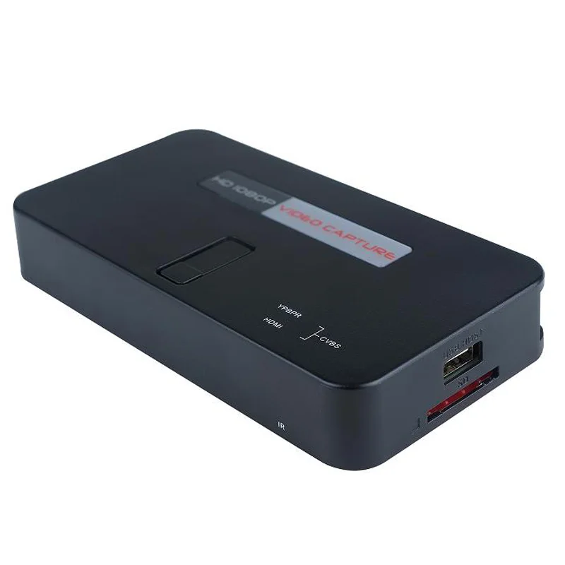 HDMI 1080p 30fps устройство захвата игры Захват YPbPr видео аудио к USB флэш диск или