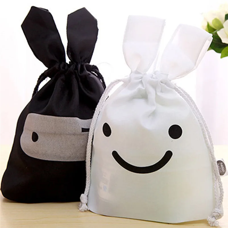 High quality Rabbit Makeup Lunch Travel Storage Bag Pouch Pen Pencil Pocket Cosmetic Case Socks Organizer Bags Bins O11 (4)
