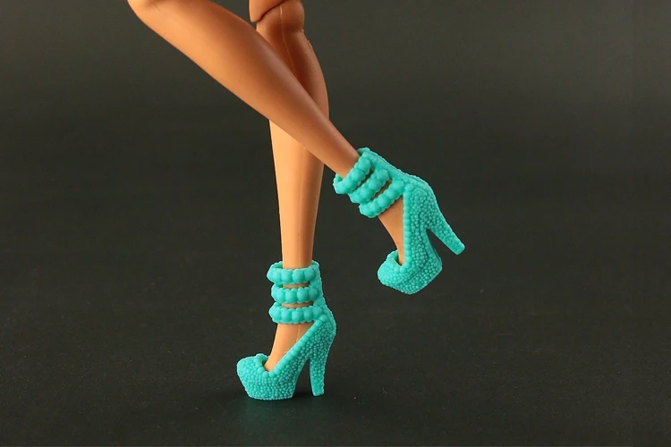 Новое поступление Высококачественная оригинальная обувь для куклы Барби красивые белые туфли кукольные аксессуары