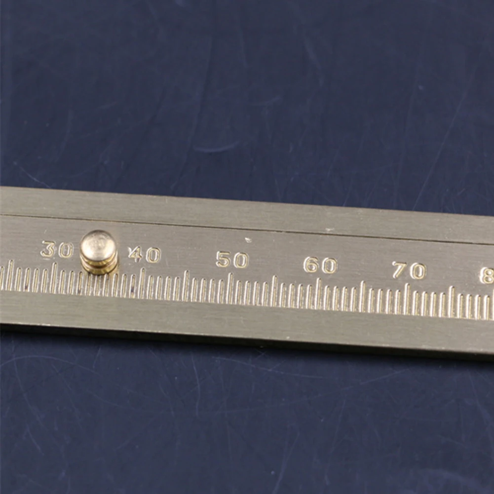 0-100 мм 3 типа мини-штангенциркуль из чистой меди с одной шкалой/двойной шкалой латунные Штангенциркули для металлообработки Высокое качество J3