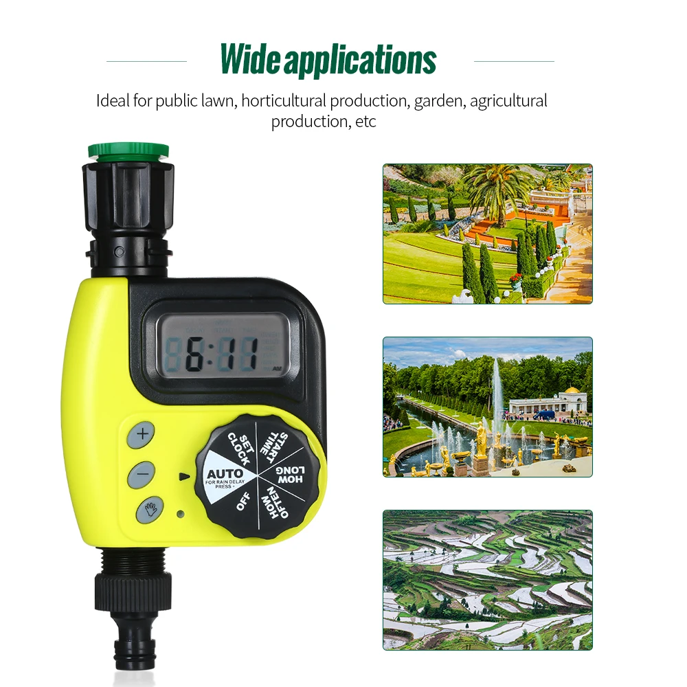 Automatic Water Timer Outdoor Garden Irrigation Controller